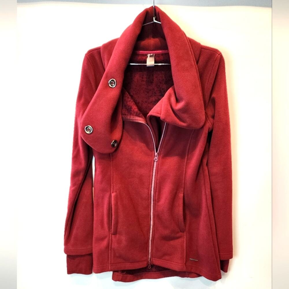 Mondetta Warm Cozy Jacket Mock Turtle‎ Neck Size S